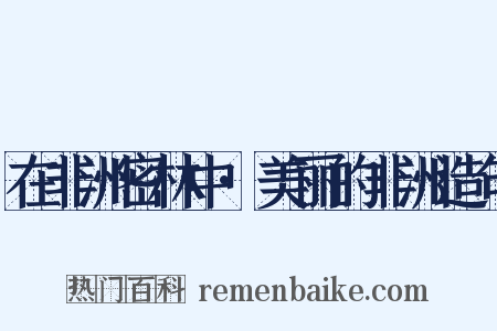 在非洲密林中·美丽的非洲造句是什么意思的图片